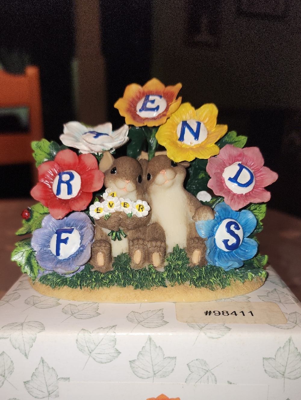 Charming Tails A Blossoming Friendship Figurine